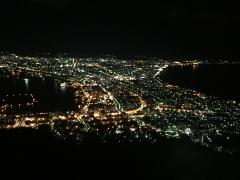 函館の100万ドルの夜景を満喫