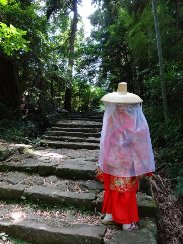 熊野古道　平安衣装体験　と那智の滝の画像2